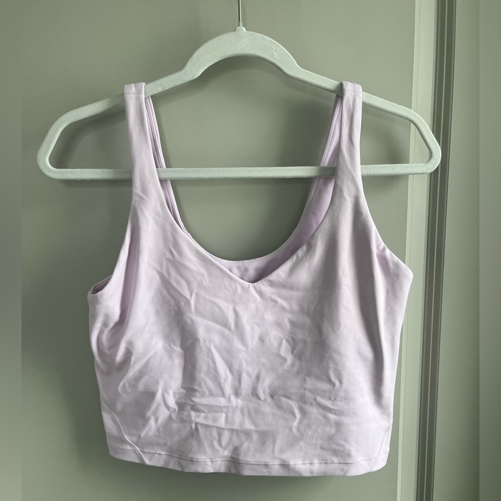 Women’s LuluLemon Align Tank in Lavender/Light Purple - Size 10